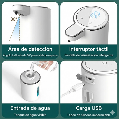 DISPENSADOR DE JABÓN AUTOMATICO
